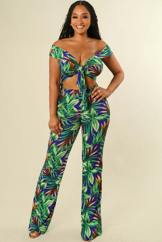 Tropic Like It’s Hot - Royal Blue