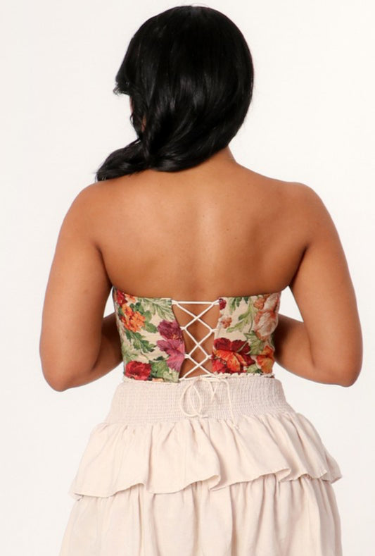 Pretty Aura Corset - Khaki