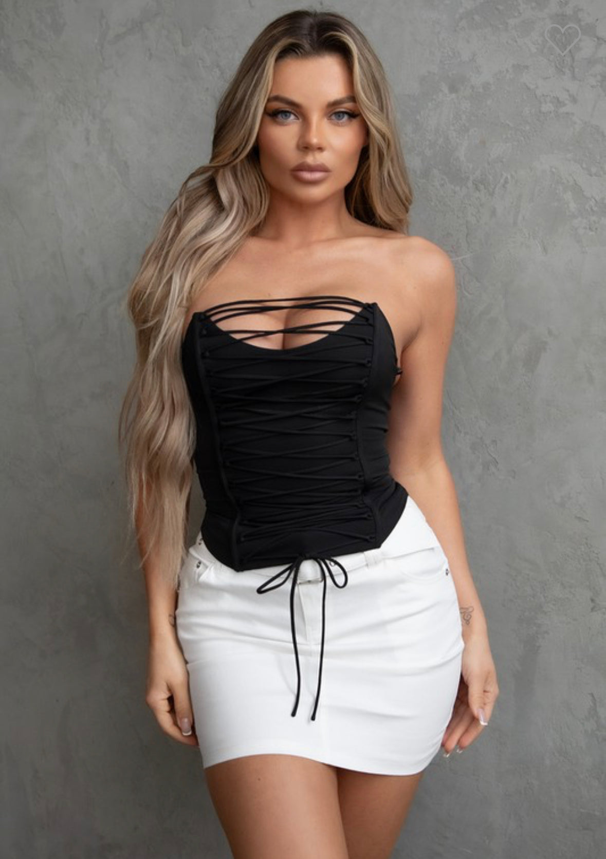 Unmatched Bustier - Black