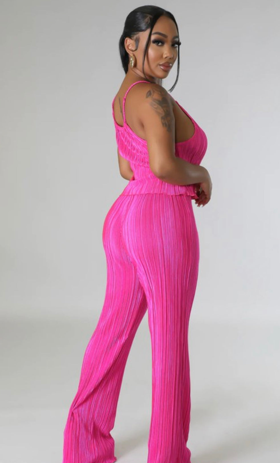 She In Her Mood Set - Fuchsia