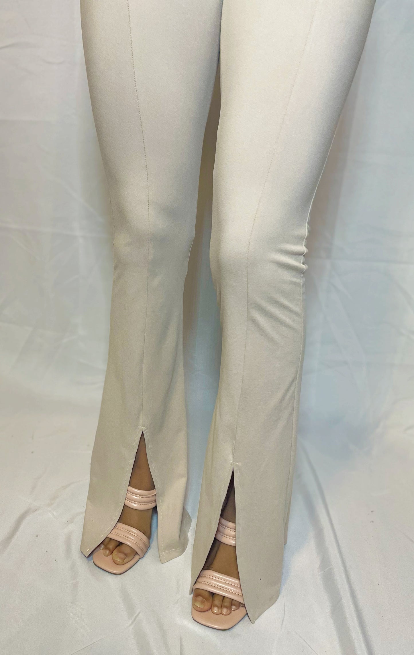 Tiffany Flare Pants - Oatmeal