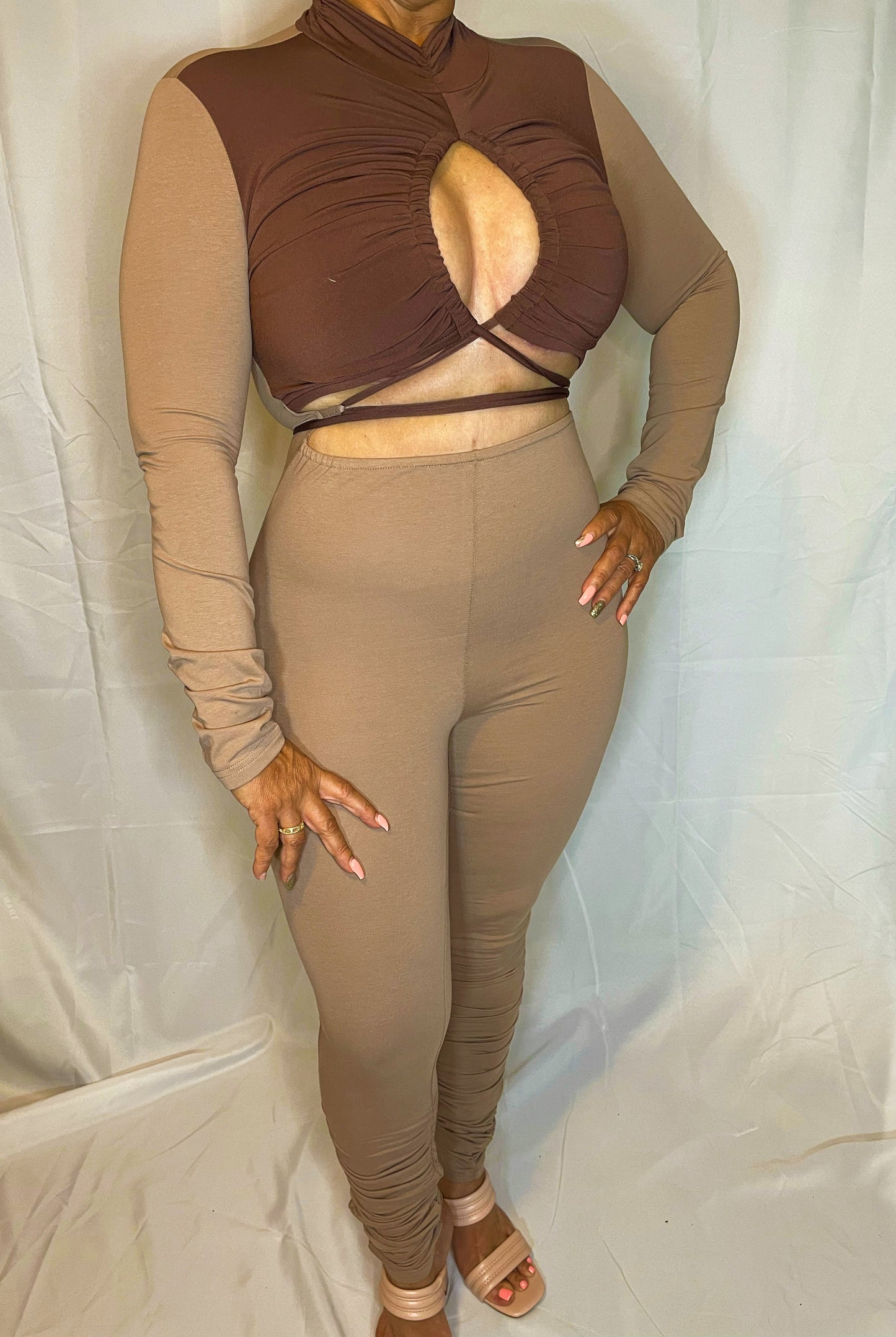 Damarys Jumpsuit - Brown