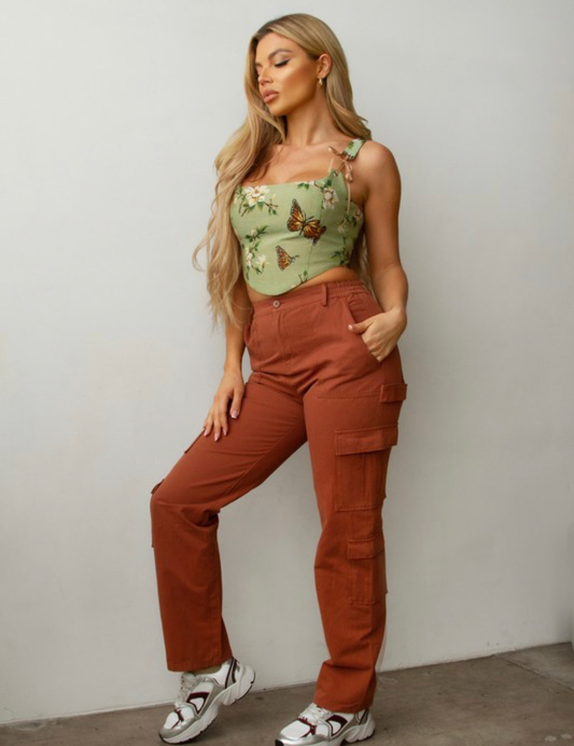 Cargo Pants - Brick