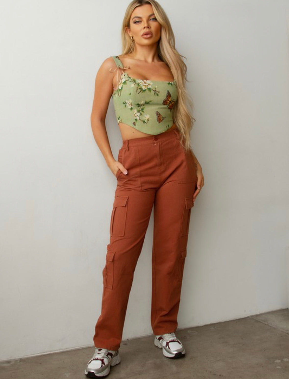 Cargo Pants - Brick