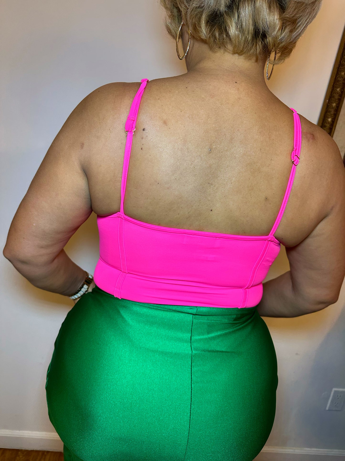 Savannah Bodysuit - Neon Pink
