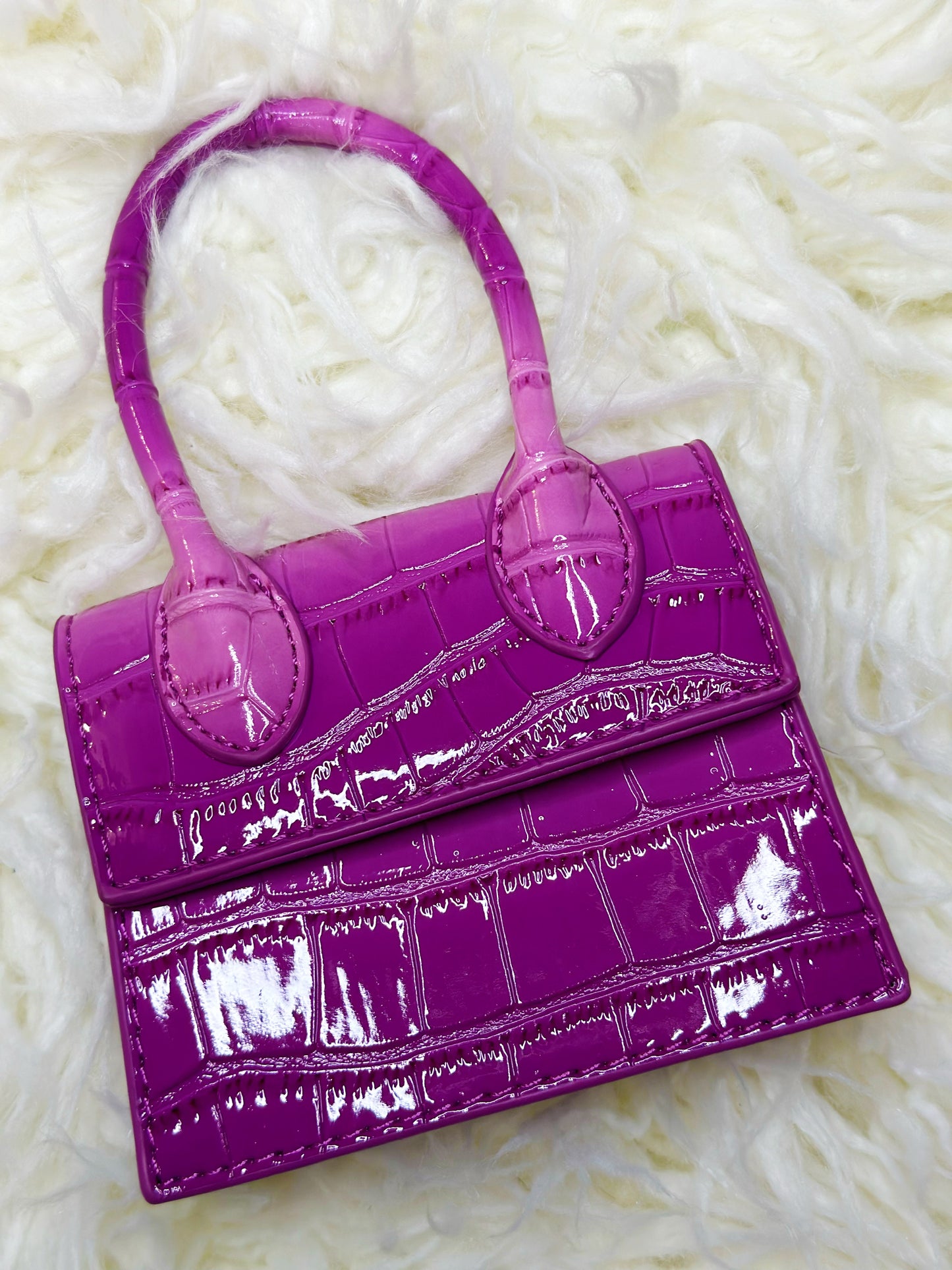 Chic Mini Purse - Multi Purple