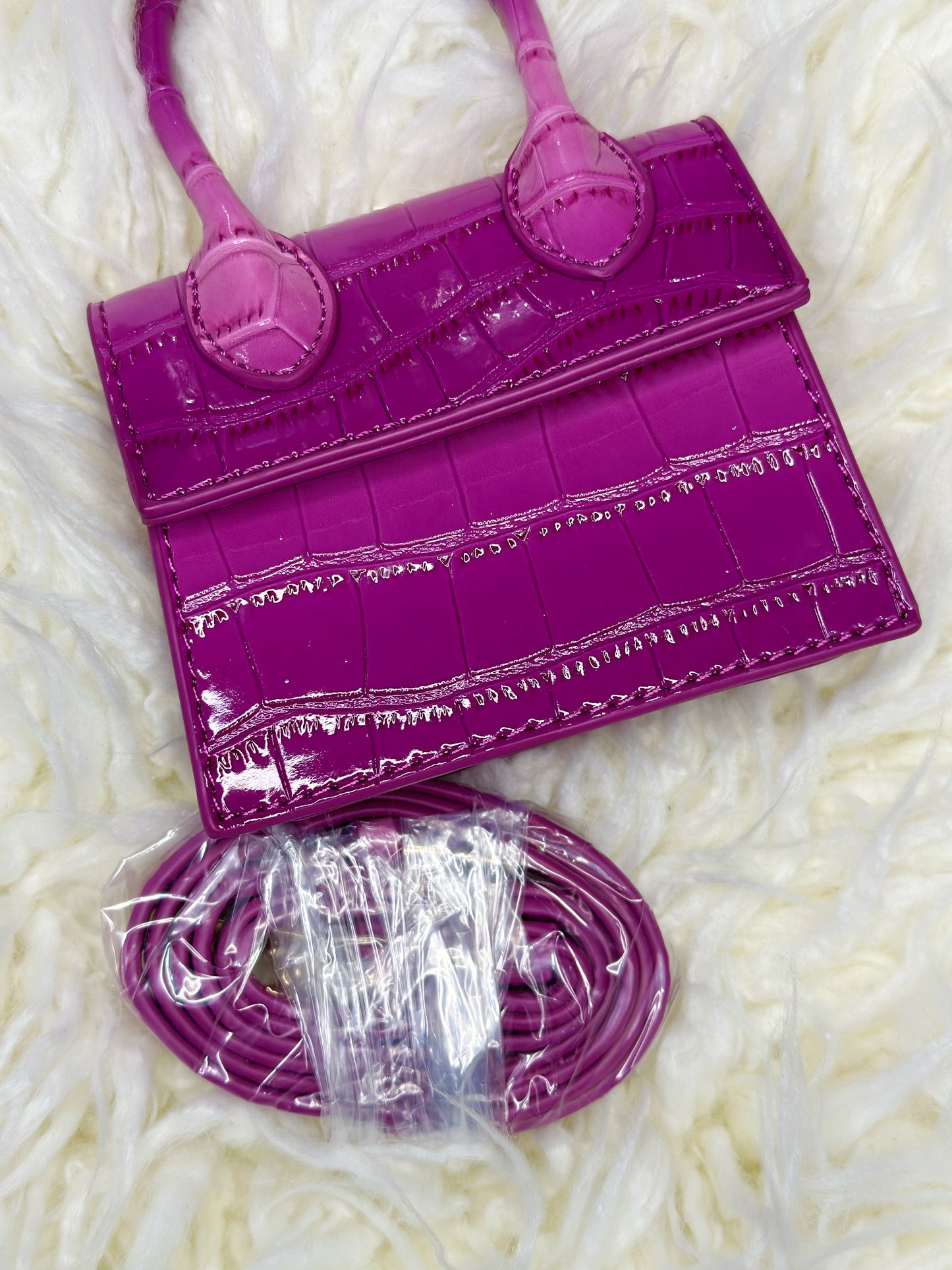 Chic Mini Purse - Multi Purple