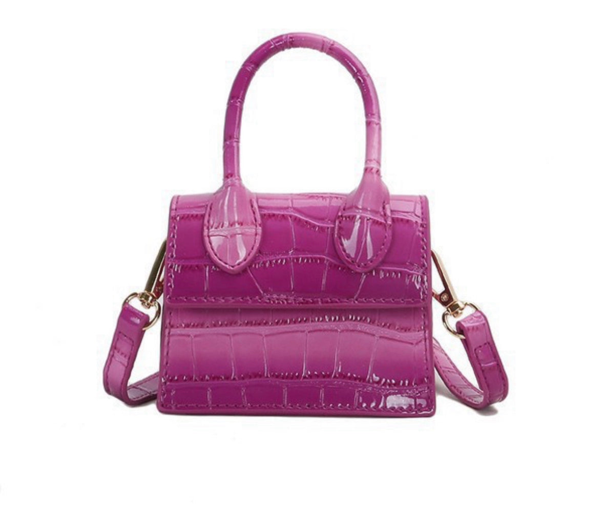 Chic Mini Purse - Multi Purple