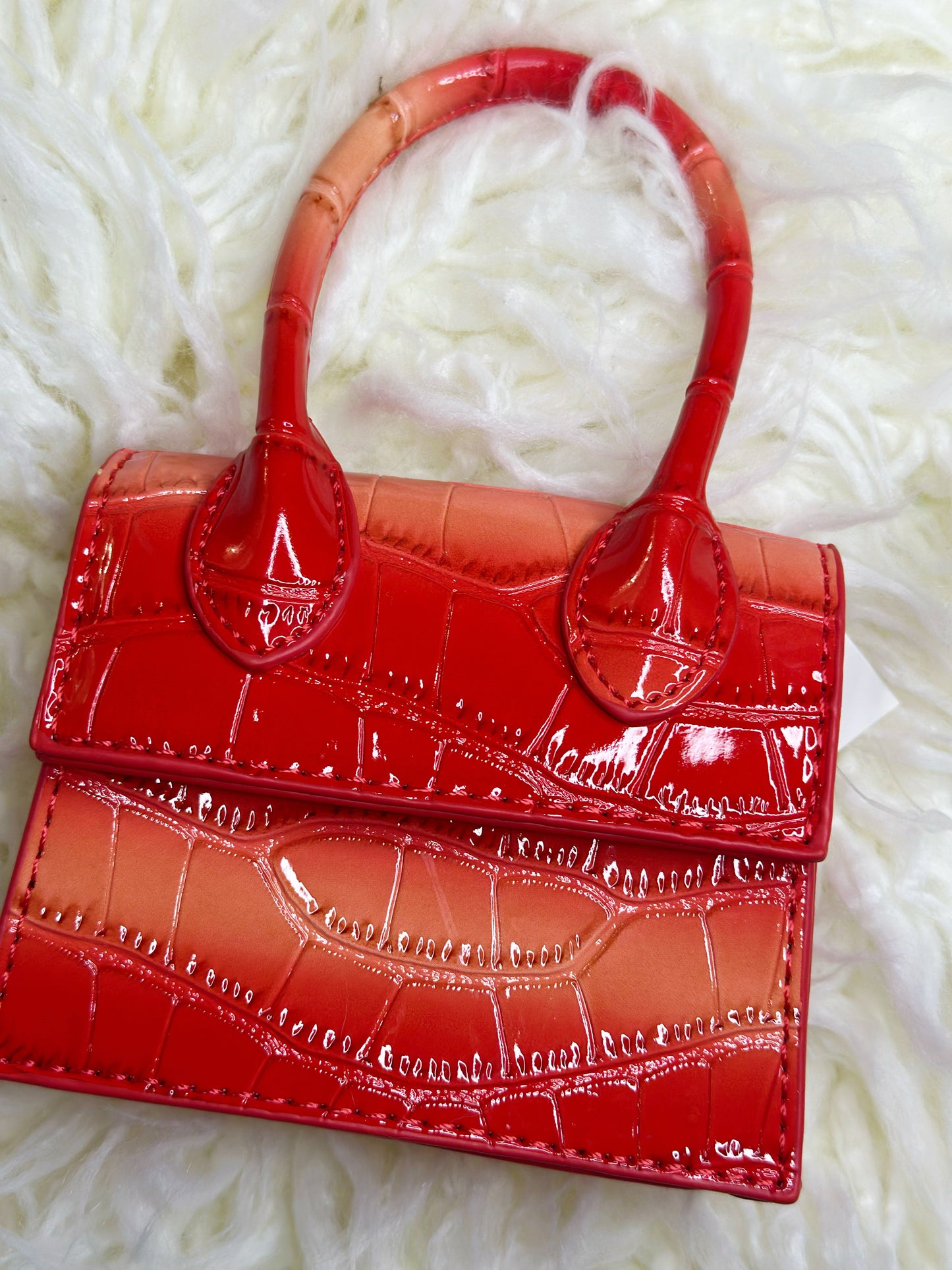 Chic Mini Purse - Multi Orange