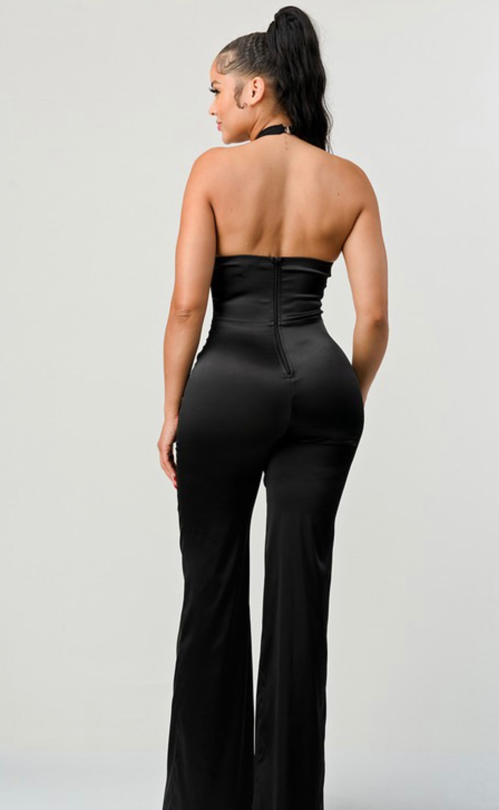 The Focus Is Different Jumpsuit - Black