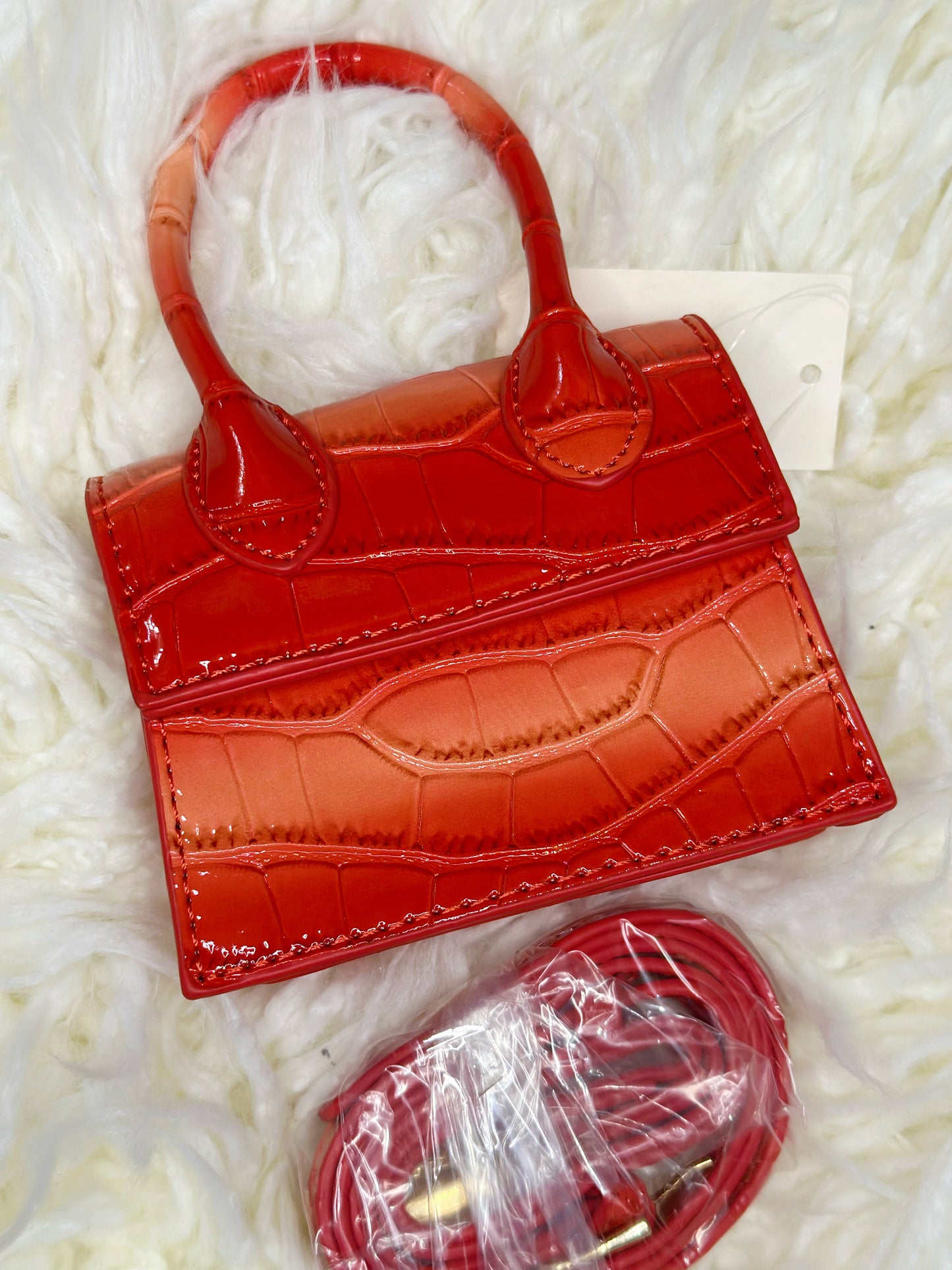 Chic Mini Purse - Multi Orange