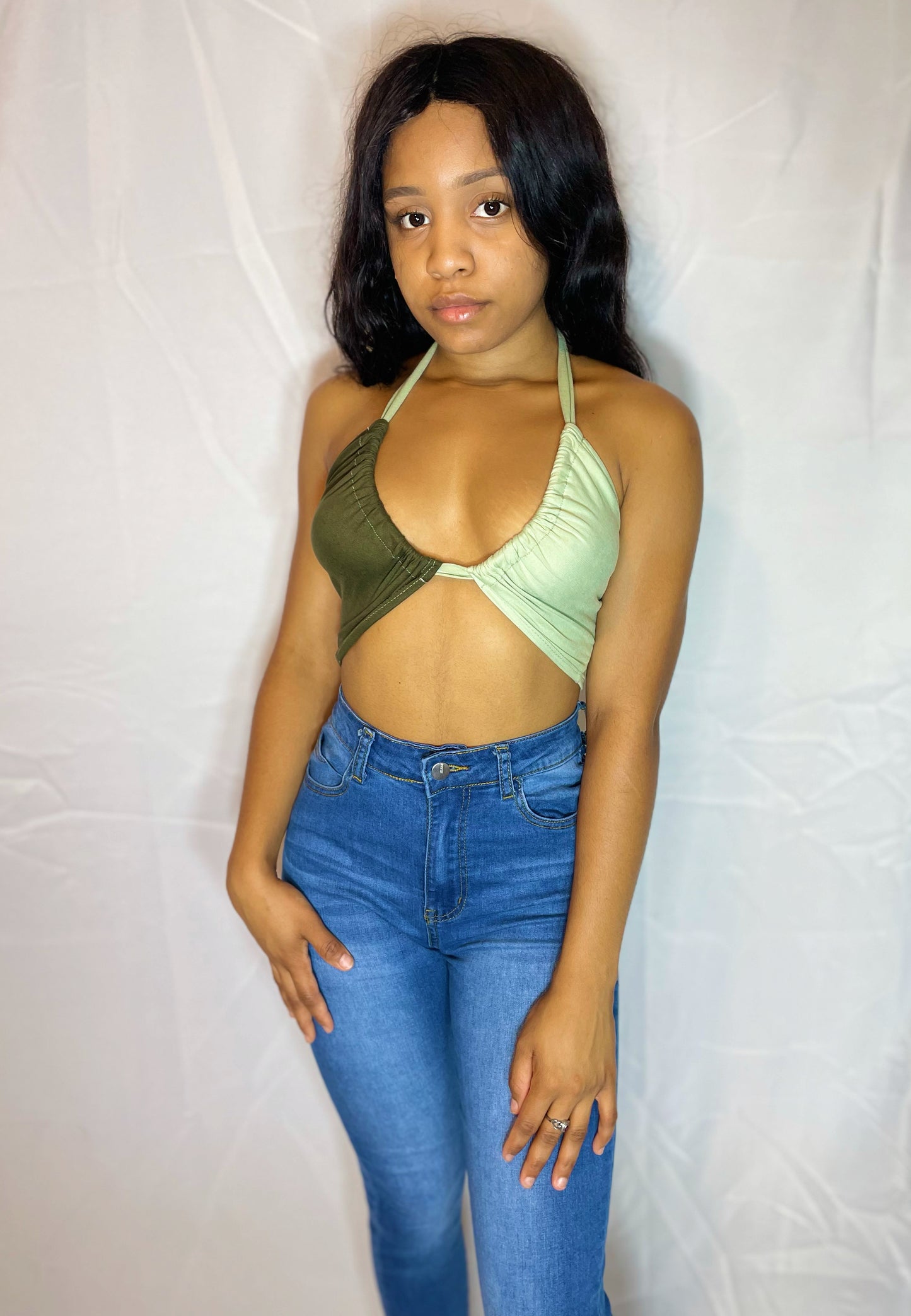 Bella Top - Olive