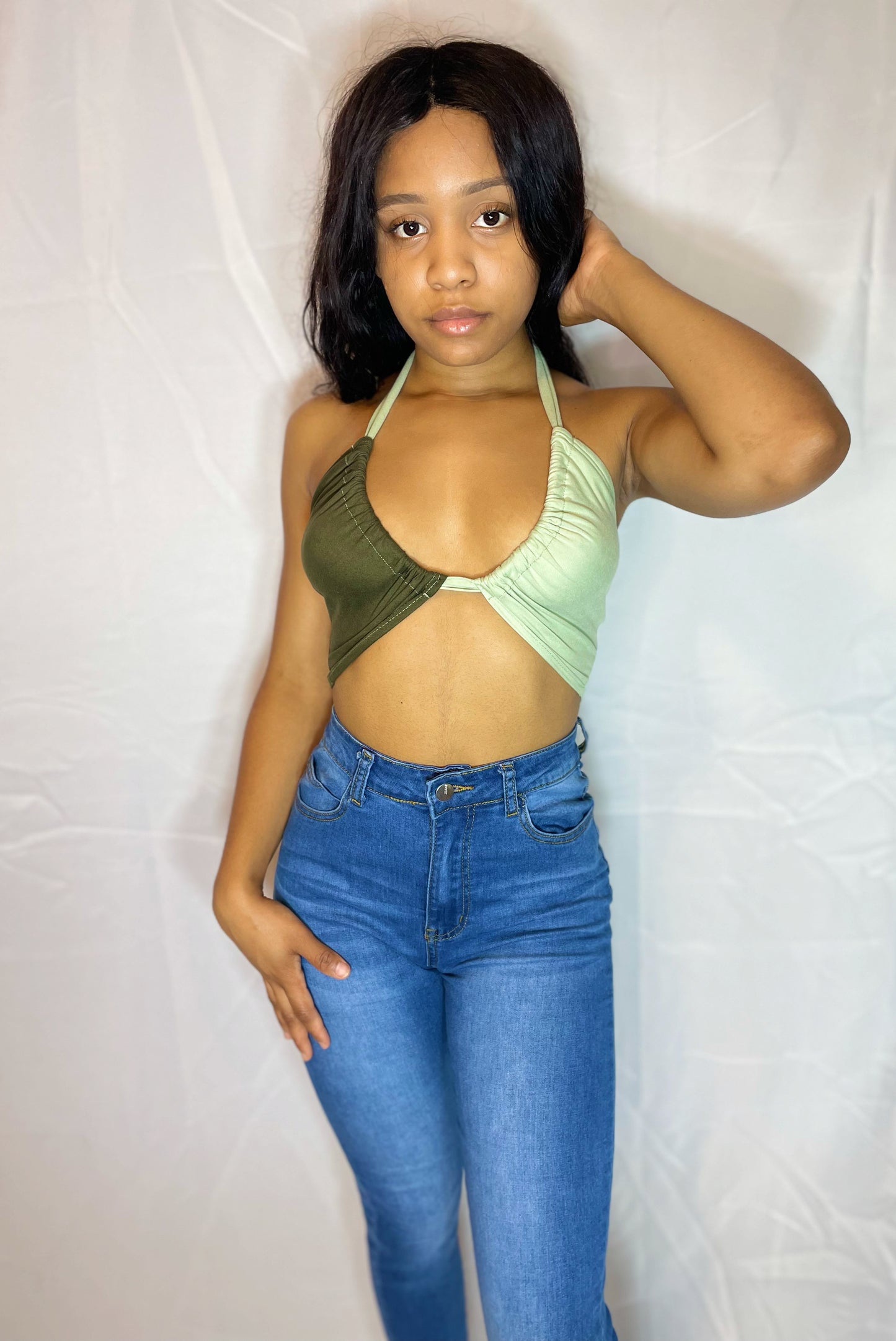 Bella Top - Olive