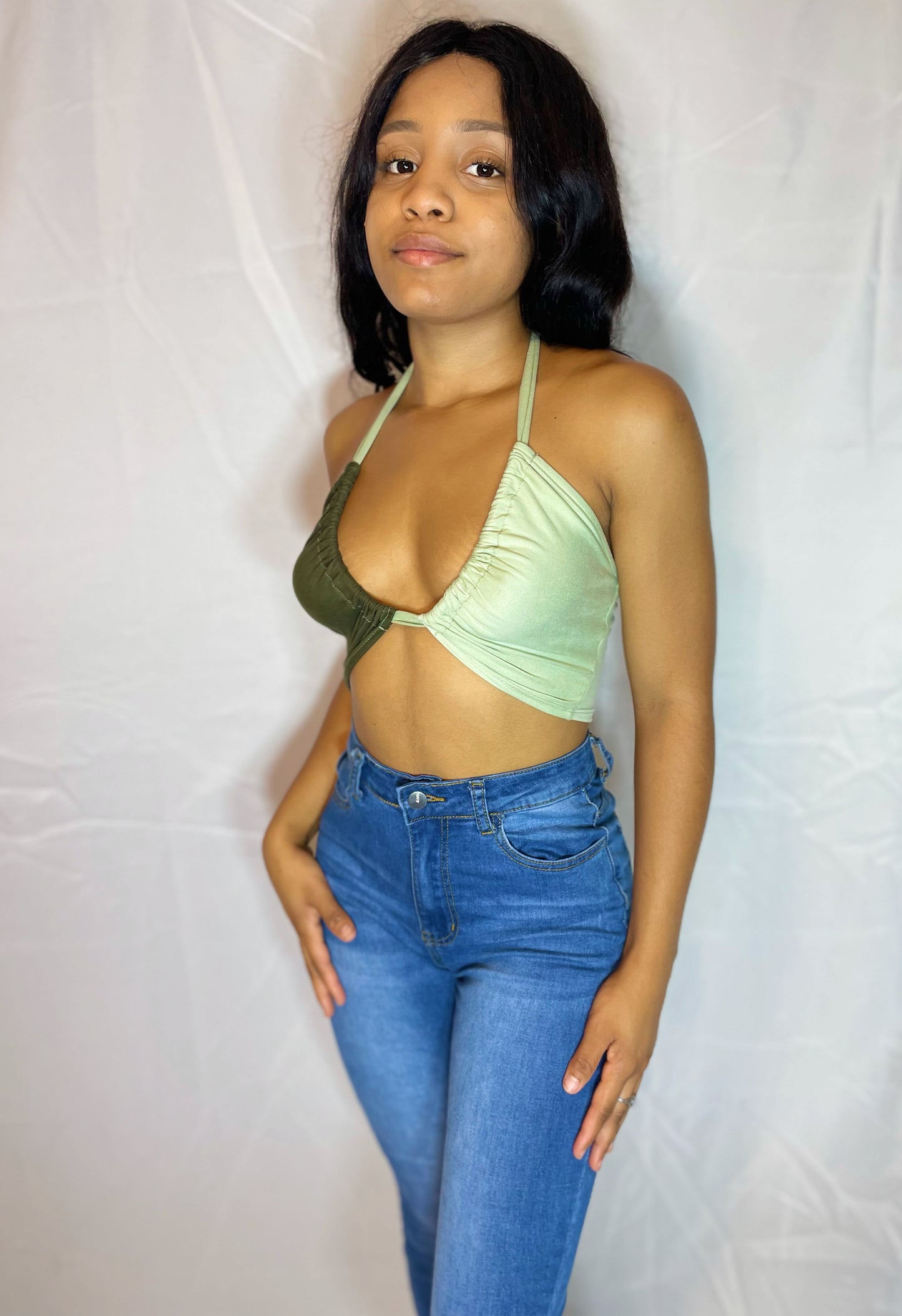 Bella Top - Olive